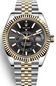 Rolex Sky-Dweller 326933-0005 42 mm Steel and Yellow Gold