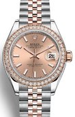 Rolex Datejust Ladies 279381rbr-0023 Steel and Everose Gold