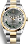 Rolex Datejust Ladies 126203-0036 36 mm Steel and Yellow Gold