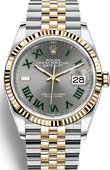Rolex Datejust Ladies 126233-0035 36 mm Steel and Yellow Gold 