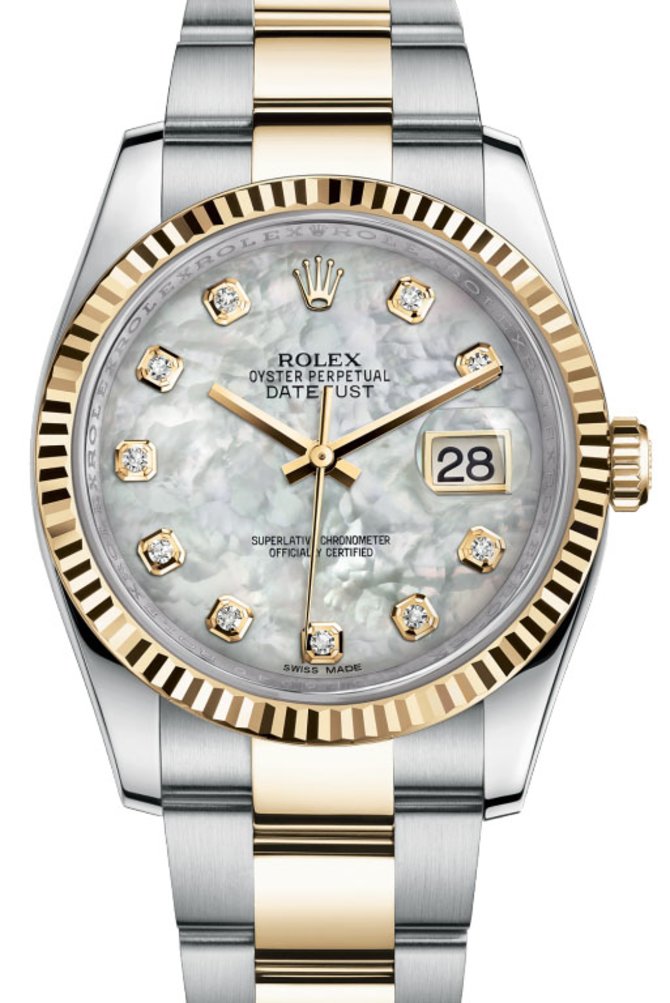 Rolex 116233 mdo Datejust Steel and Yellow Gold