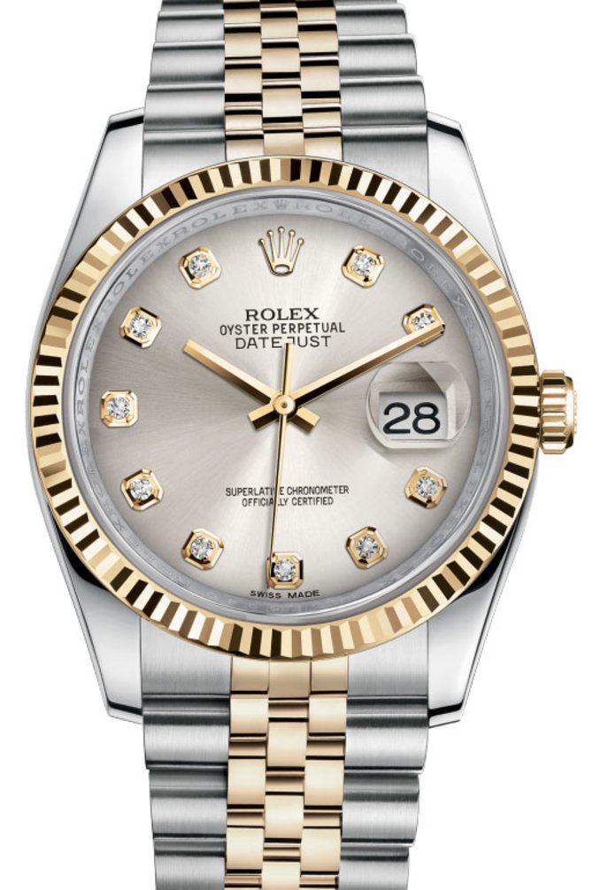 Rolex 116233 sdj Datejust Steel and Yellow Gold
