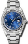 Rolex Datejust 116334 blro Steel and White Gold