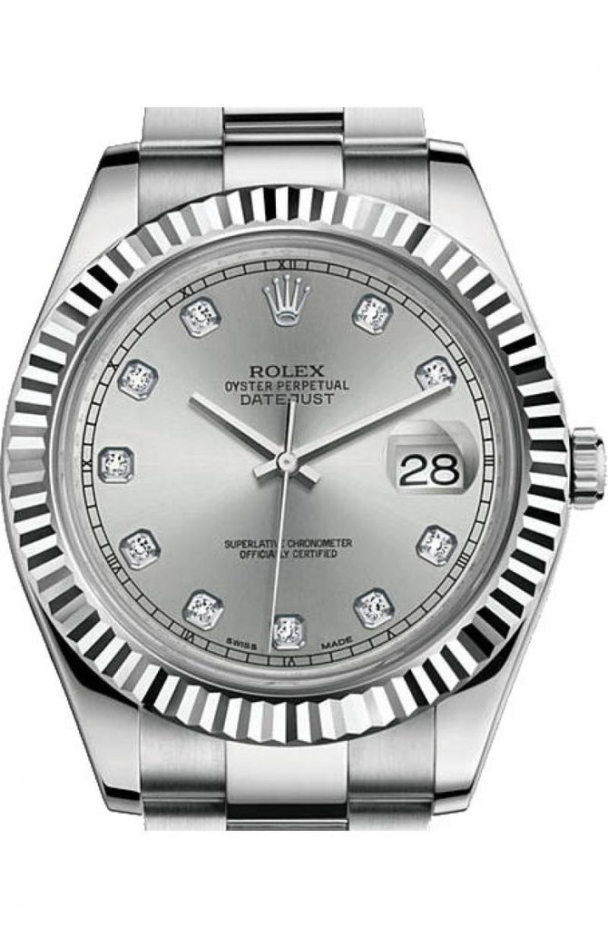 Rolex 116334 rdo Datejust II Steel and White Gold - фото 1