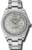 Rolex Datejust 116334 sio Steel and White Gold