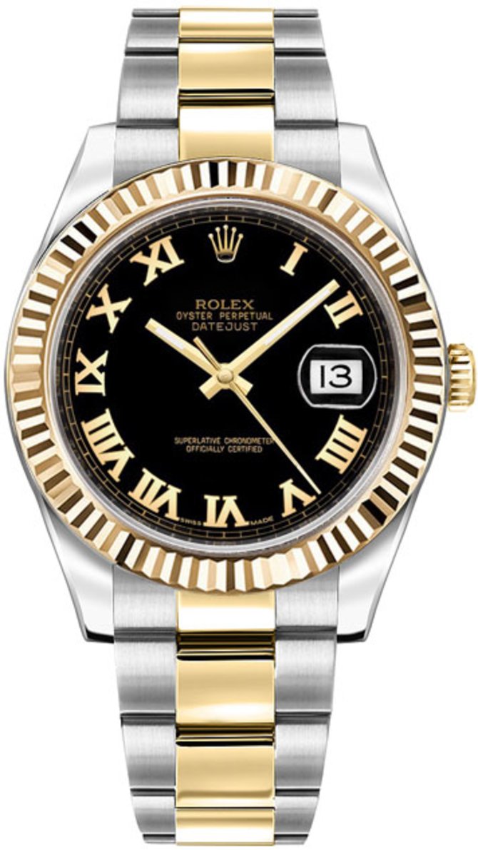 Rolex 116333 bkro Datejust Steel and Yellow Gold - фото 1