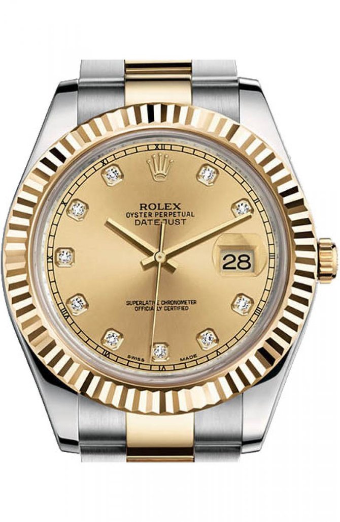 Rolex 116333 chdo Datejust Steel and Yellow Gold - фото 1