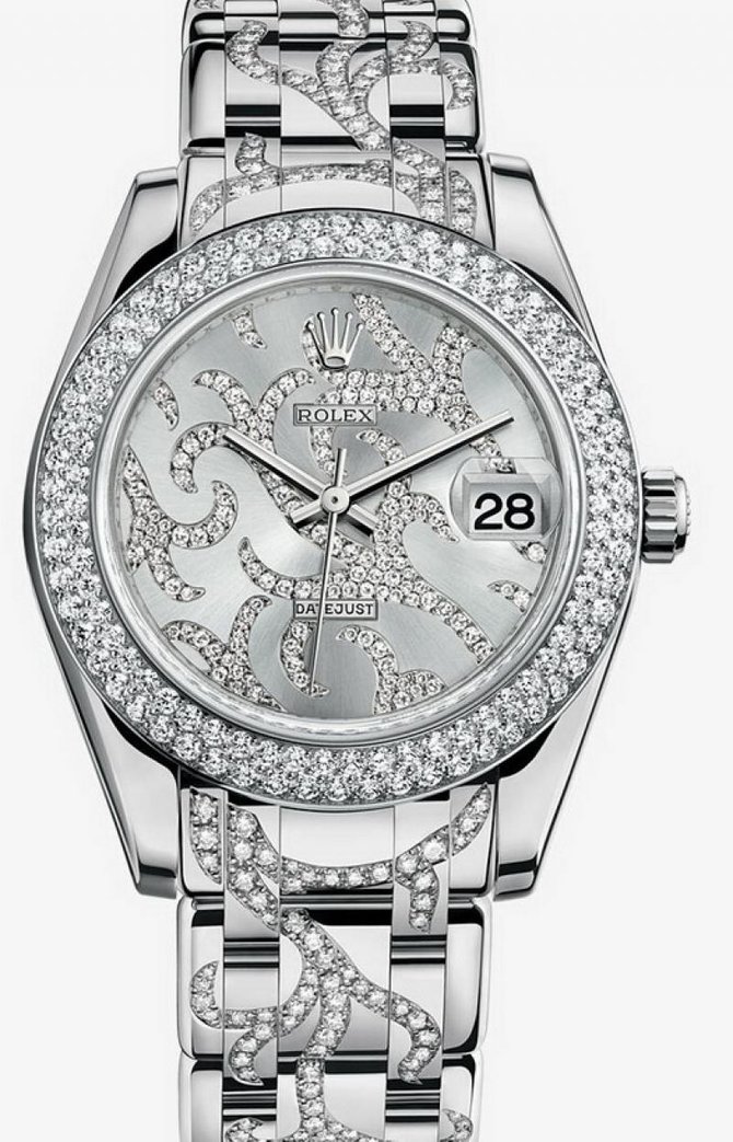 Rolex 81339 flamme Datejust Ladies Special Edition White Gold - фото 1