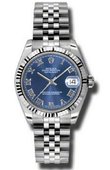 Rolex Datejust Ladies 178274 blrj Steel and White Gold