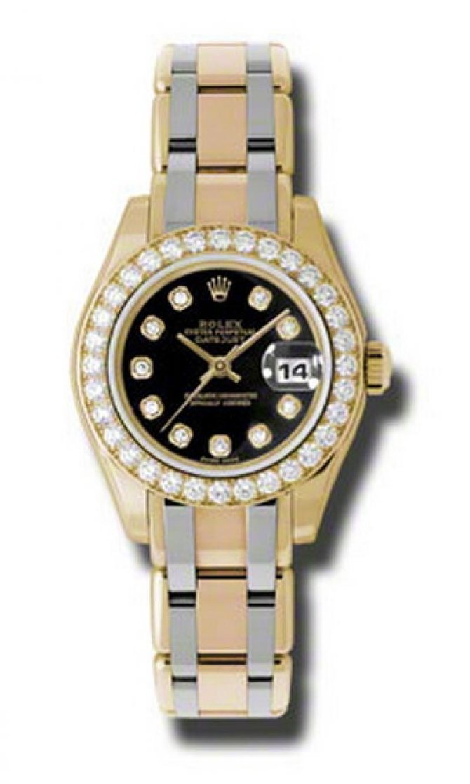 Rolex 80298 bic bkd Datejust Ladies Pearlmaster Tridor  - фото 1