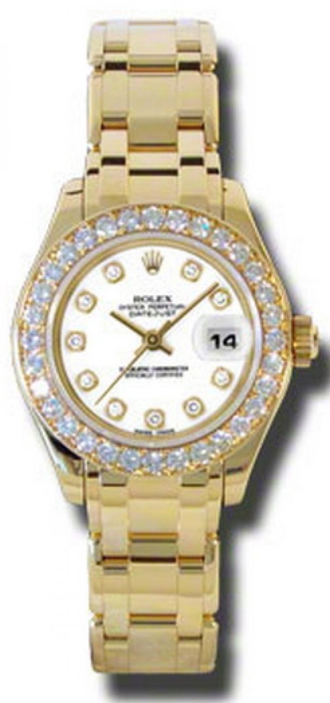 Rolex 80298 wd Datejust Ladies Pearlmaster Yellow Gold - фото 1
