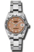 Rolex Datejust Ladies 178274 pso Steel and White Gold