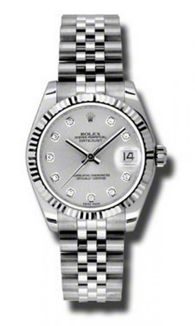 Rolex 178274 sdj Datejust Ladies Steel and White Gold - фото 1