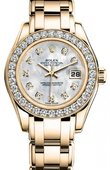 Rolex Datejust Ladies 80298 md Pearlmaster Yellow Gold