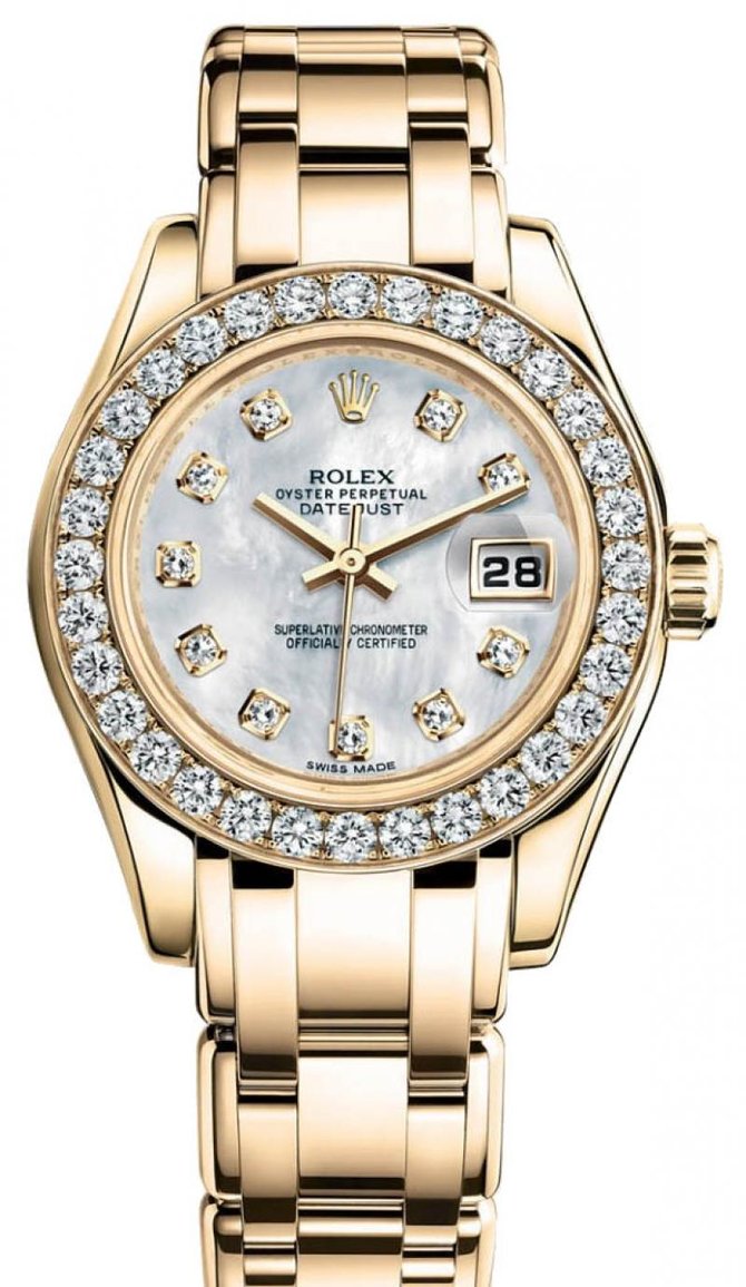 Rolex 80298 md Datejust Ladies Pearlmaster Yellow Gold - фото 1