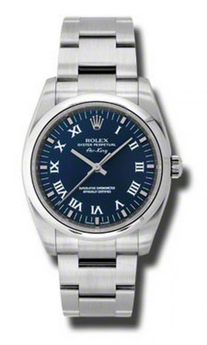 Rolex 114200 blro Oyster Perpetual Air-King 34mm Steel - фото 1
