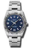 Rolex Oyster Perpetual 114234 blao Air-King 34mm Steel and White Gold