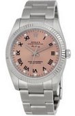 Rolex Часы Rolex Oyster Perpetual 114234 Pink D Air-King 34mm Steel and White Gold