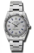Rolex Oyster Perpetual 114234 sblio Air-King 34mm Steel and White Gold