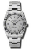Rolex Часы Rolex Oyster Perpetual 114234 slio Air-King 34mm Steel and White Gold