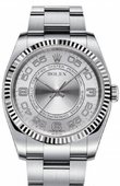 Rolex Часы Rolex Oyster Perpetual 116034 sao 36 mm Steel and White Gold