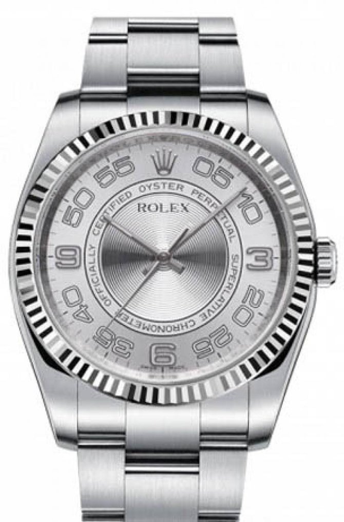 Rolex 116034 sao Oyster Perpetual 36 mm Steel and White Gold - фото 1
