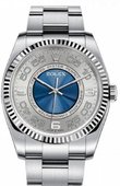 Rolex Часы Rolex Oyster Perpetual 116034 sblao 36 mm Steel and White Gold