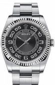 Rolex Oyster Perpetual 116034 bkwao 36 mm Steel and White Gold