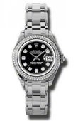 Rolex Часы Rolex Datejust Ladies 80339 bkd Lady-Datejust Pearlmaster White Gold