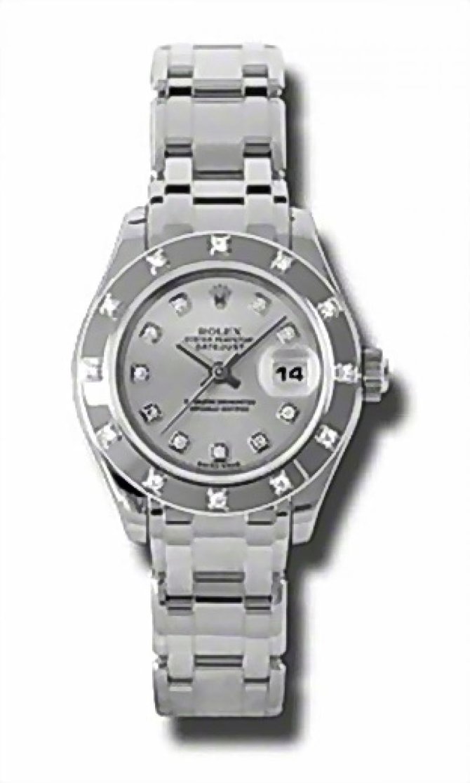 Rolex 80319 sd Datejust Ladies Pearlmaster  White Gold - фото 1