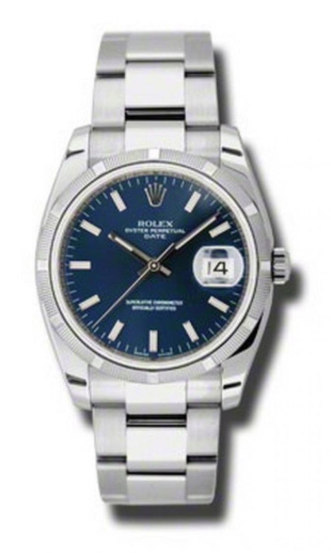 Rolex 115210 blio Oyster Perpetual Date Steel - фото 1