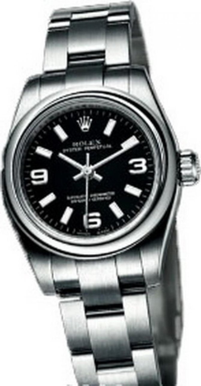 Rolex 176200 Black Oyster Perpetual Lady Oyster Perpetual Steel - фото 1