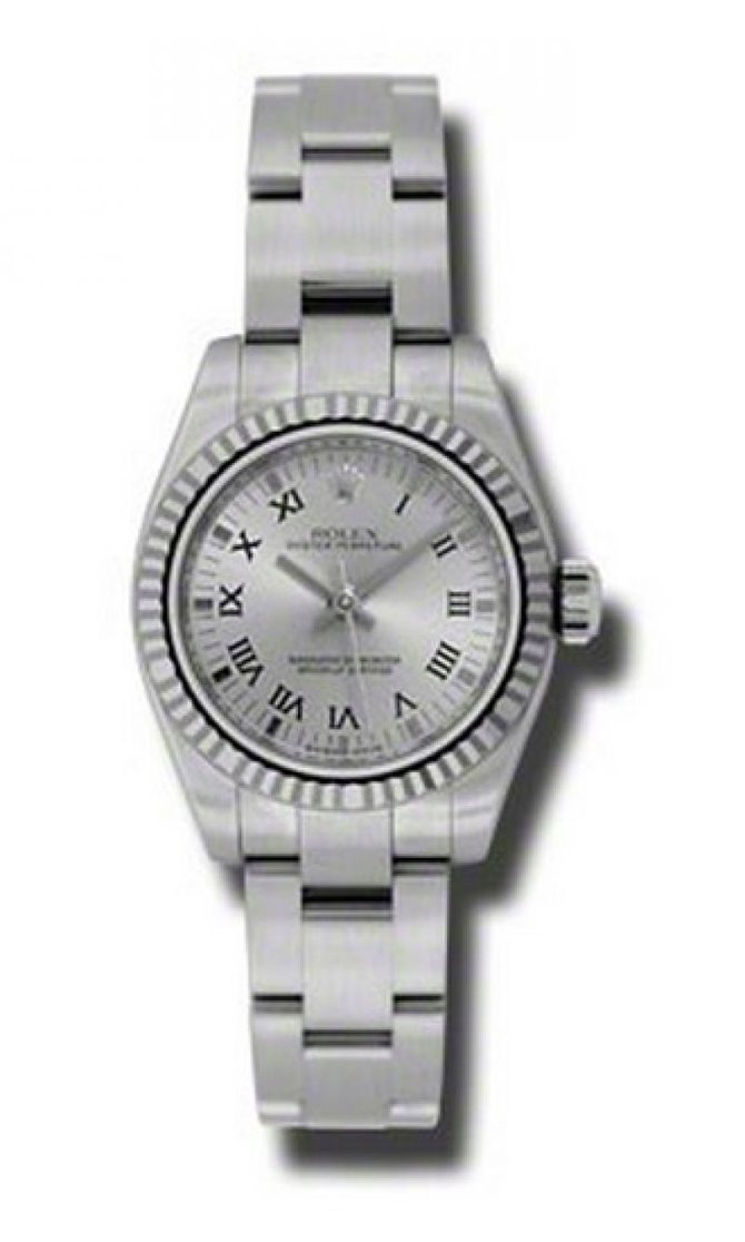 Rolex 176234 rbkro Oyster Perpetual Lady Steel and White Gold - фото 1