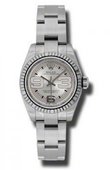 Rolex Часы Rolex Oyster Perpetual 176234 smao Lady Steel and White Gold