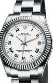 Rolex Oyster Perpetual 177234 White Steel and White Gold