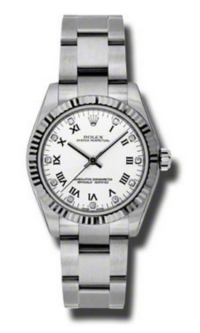 Rolex 177234 wdo Oyster Perpetual Steel and White Gold - фото 1