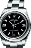 Rolex Oyster Perpetual 177200 Black Lady Steel