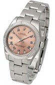 Rolex Часы Rolex Oyster Perpetual 177234 Pink D Steel and White Gold