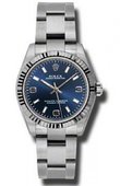 Rolex Oyster Perpetual 177234 blaio Steel and White Gold