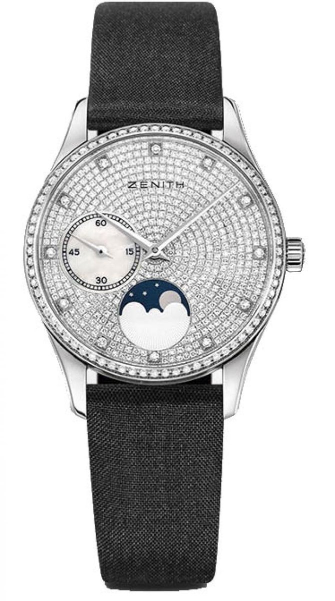 Zenith 45.2310.692/09.C717 Ladies Collection ULTRA THIN LADY MOONPHASE