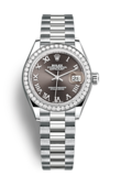 Rolex Datejust Ladies m279139rbr-0010 White gold and Diamonds