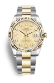 Rolex Datejust m126233-0046 Oystersteel and Yellow gold