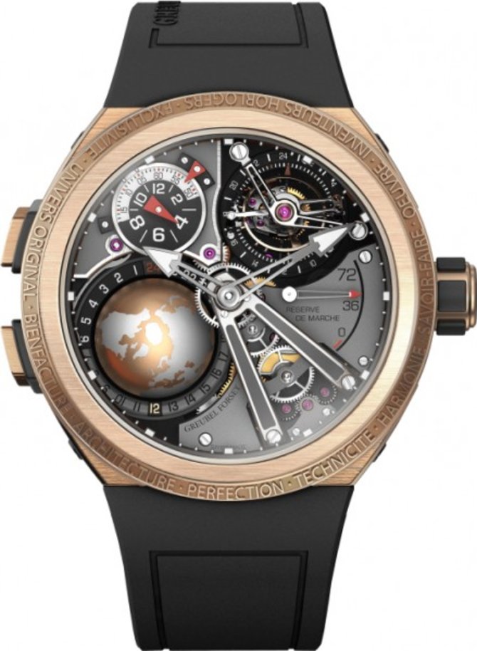 Greubel Forsey Greubel Forsey GMT Sport Red Gold GMT Pink Gold