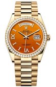 Rolex Day-Date 128348rbr-0049 36 mm Yellow Gold