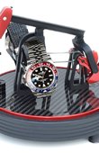Kunstwinder Часы Kunstwinder Double Watch Winder Black & Red carbon fiber