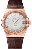 Omega Constellation 123.53.38.21.02-001 Co-axial