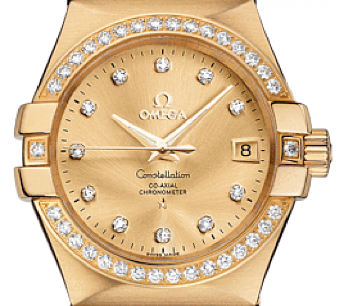 Omega 123.55.35.20.58-001 Constellation Ladies Co-axial - фото 3