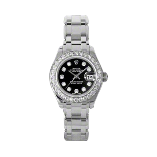 Rolex 80299 bkd Datejust Ladies Pearlmaster 29mm White Gold - фото 2