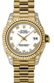 Rolex Datejust Ladies 179238 wrp 26mm Yellow Gold