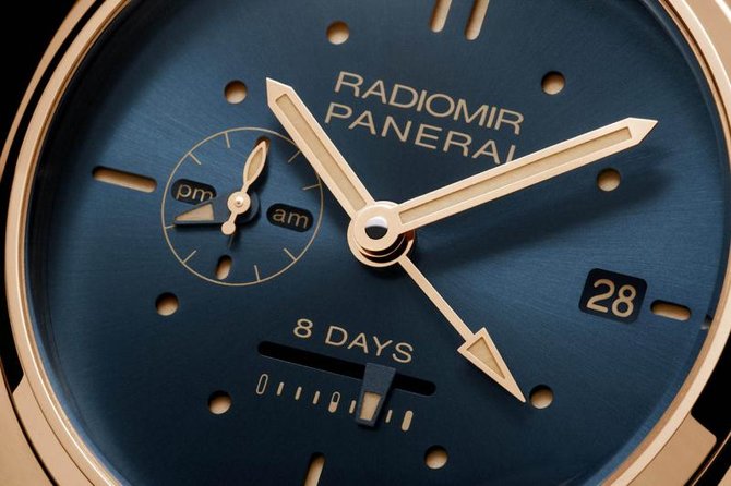 Officine Panerai PAM00538 Special Editions Radiomir 8 Days GMT Oro Rosso 2013 - фото 4